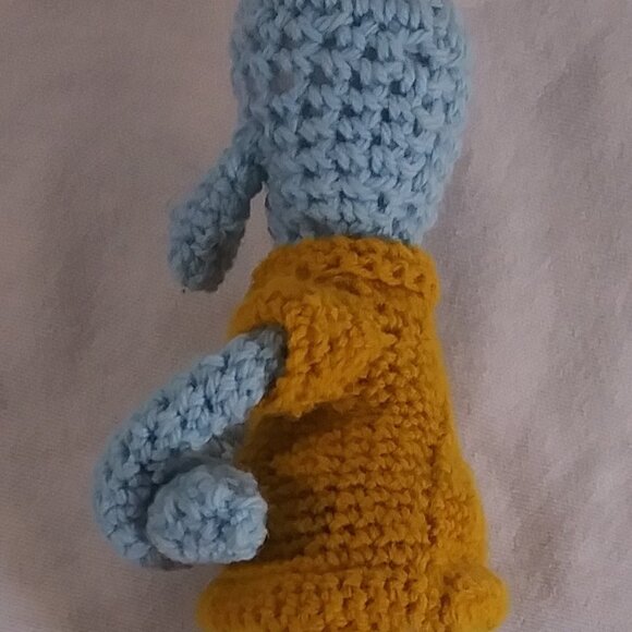 Crochet Squid/Human Doll - Picture 2 of 3